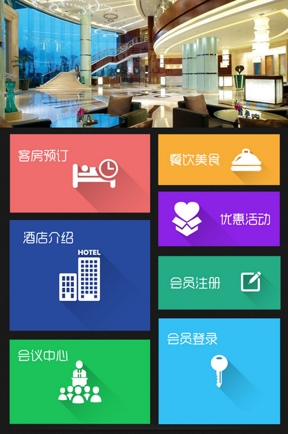 賓館酒店APP開(kāi)發(fā)方案-首頁(yè)布局